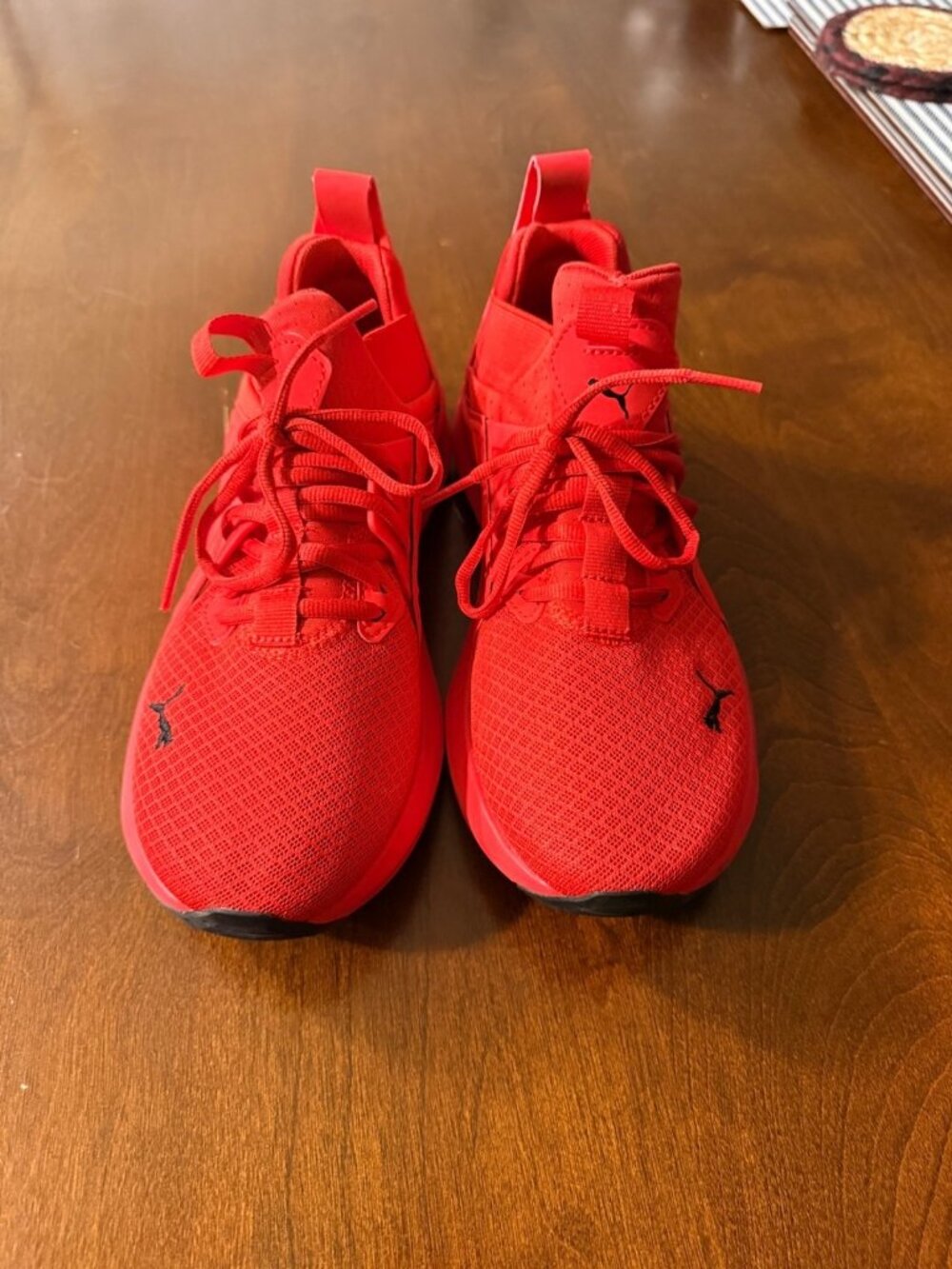 Puma Softride Enzo NXT Jr Big Kids 7 red sneakers 195569-05